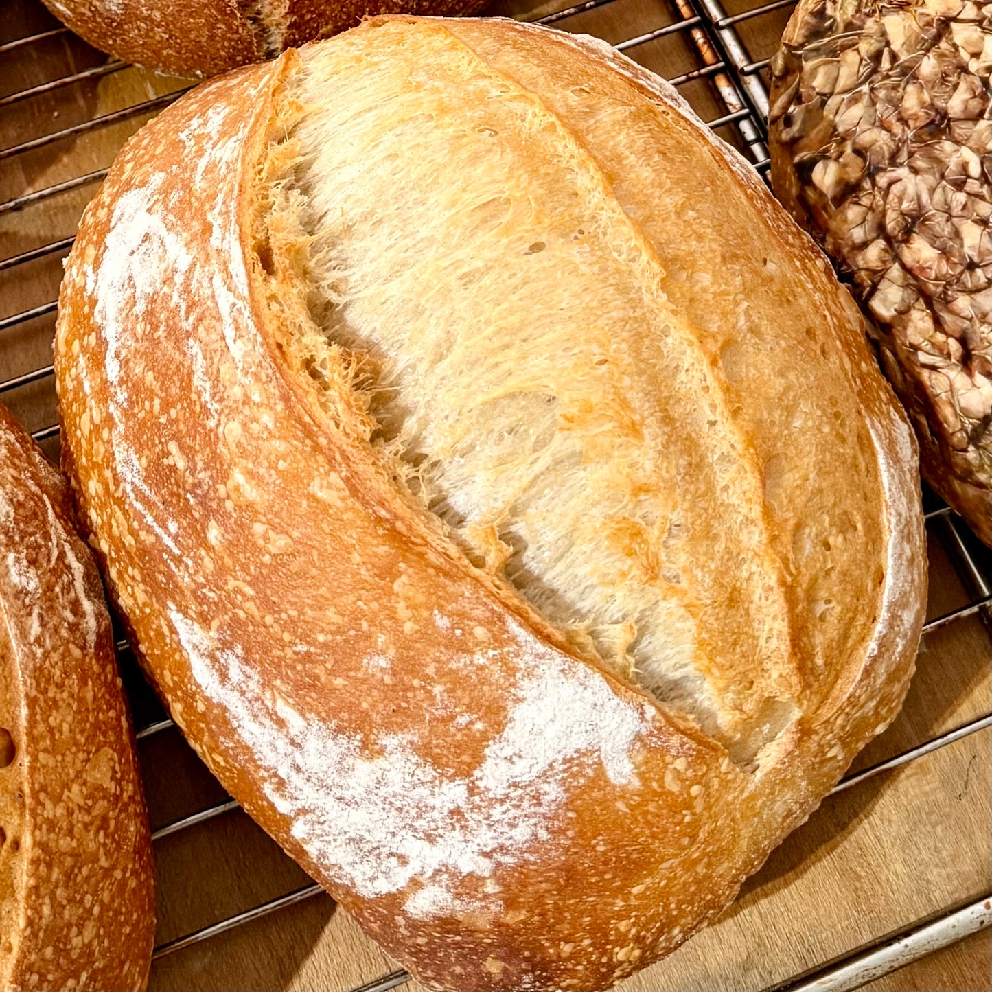 Classic White Sourdough Bread