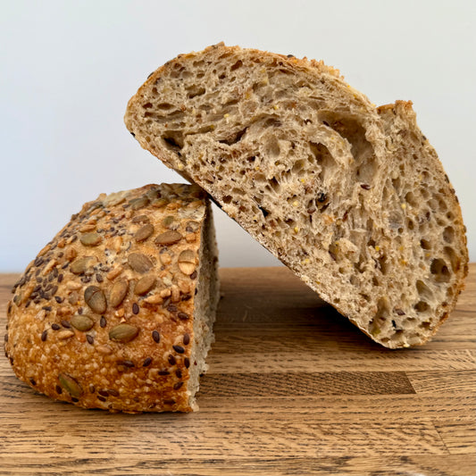 Seeded Sourdough Bread